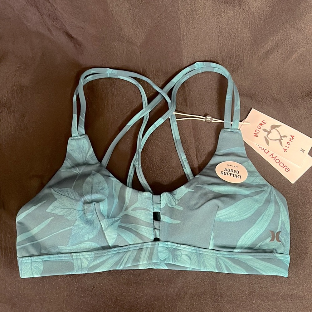 NWT Hurley x Carissa Moore Bikini Top